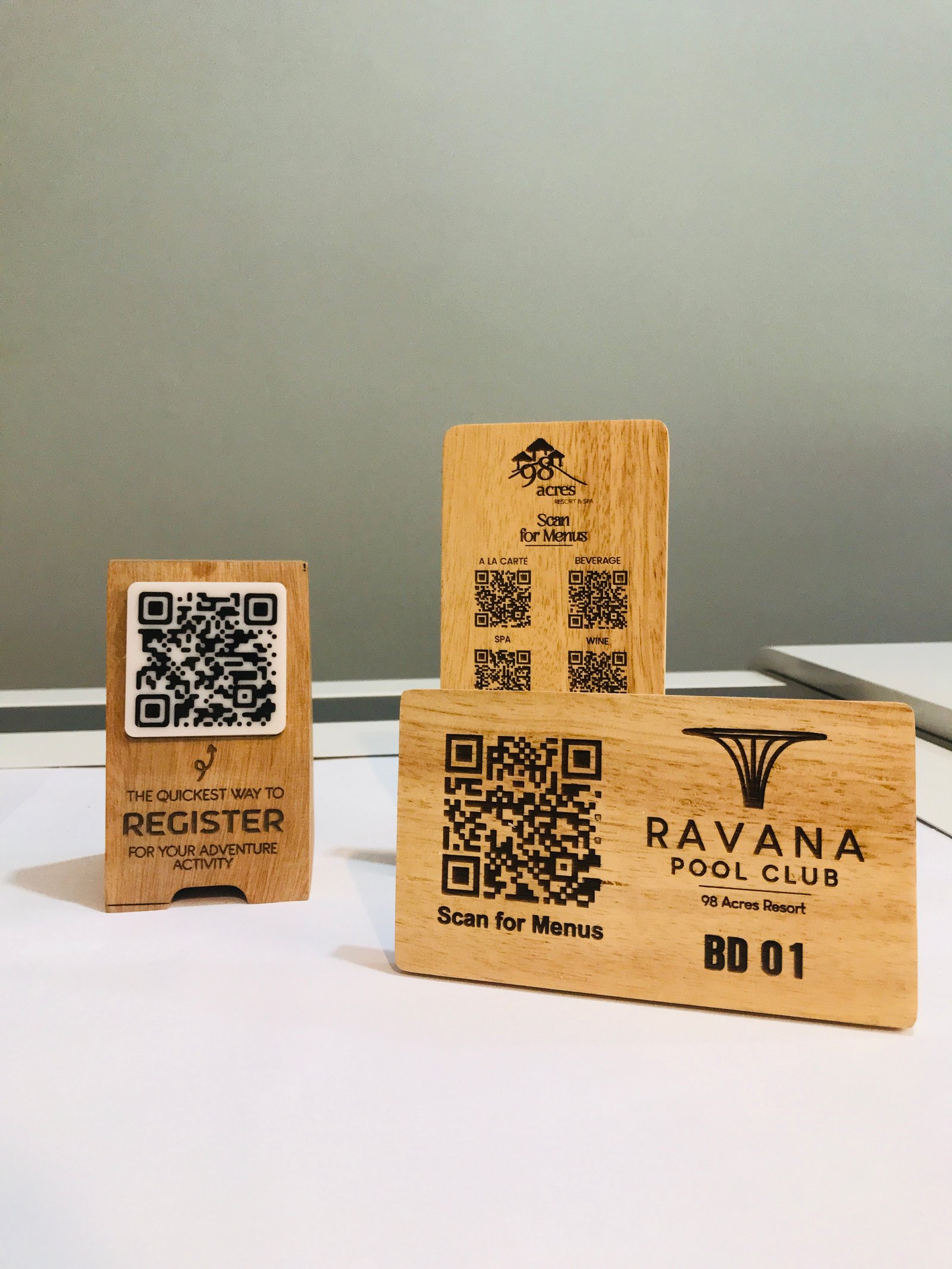 Signature Series QR Stands