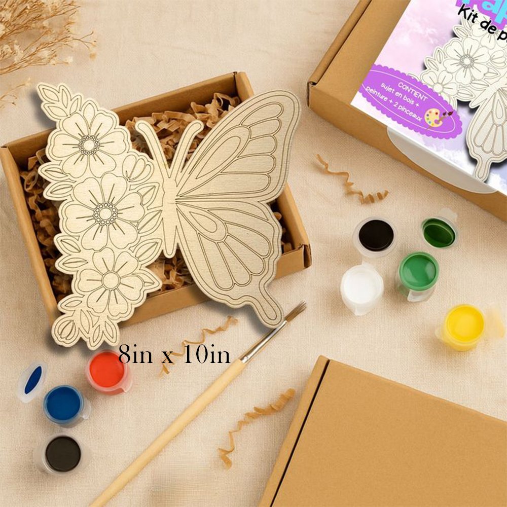 Nature’s Canvas Wooden Painting Kit