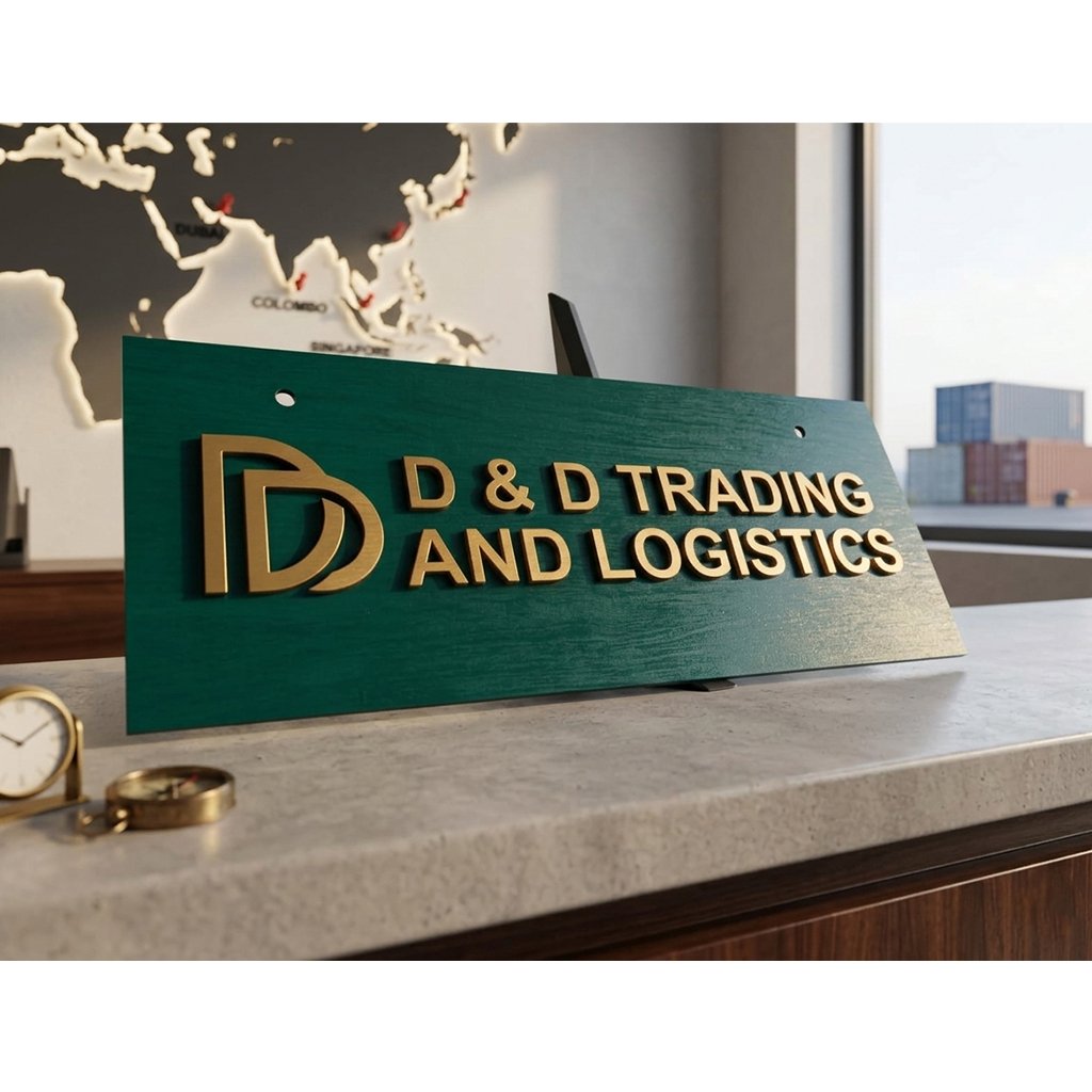 Emerald Executive Custom Name Board