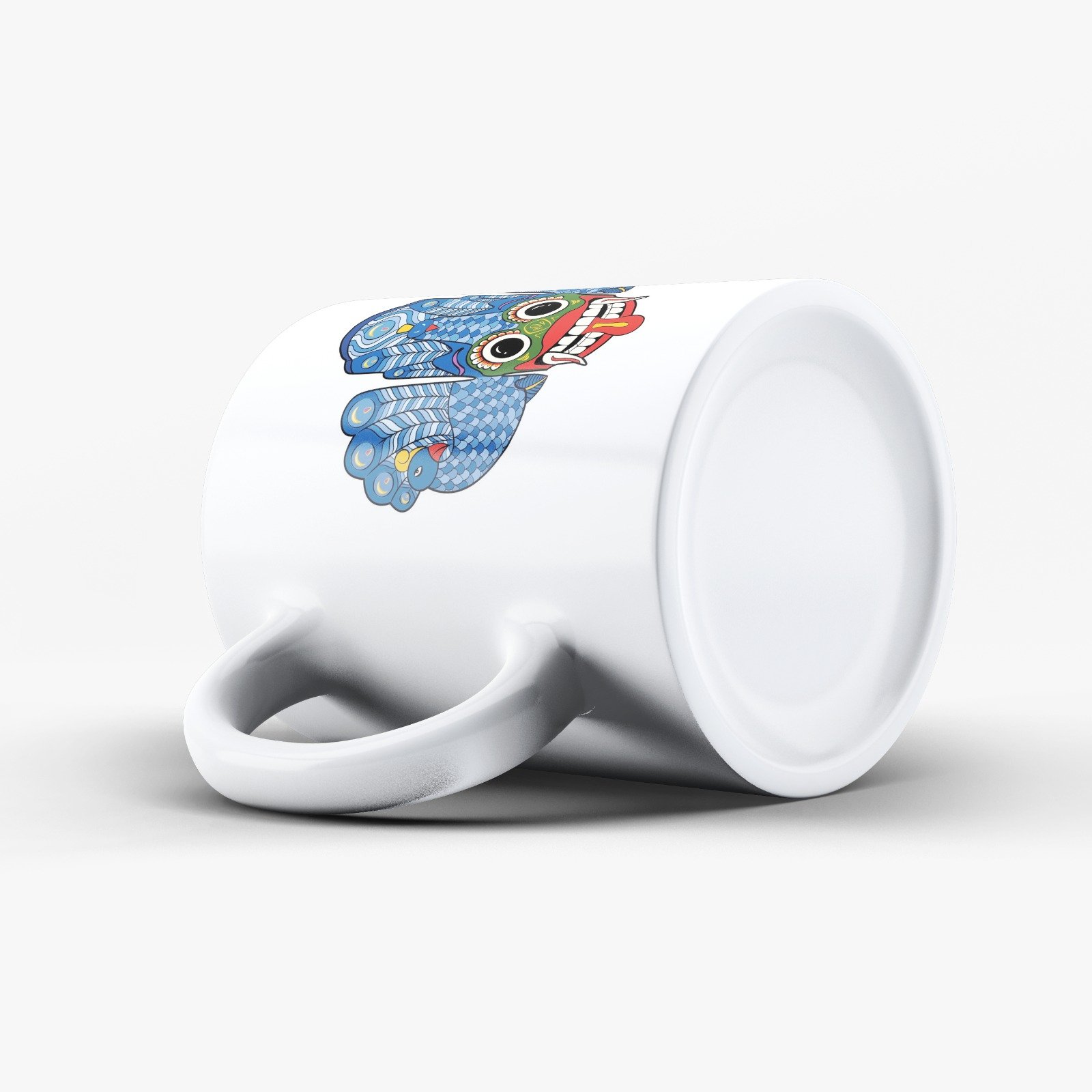 The Mayura Azure Heritage Mug