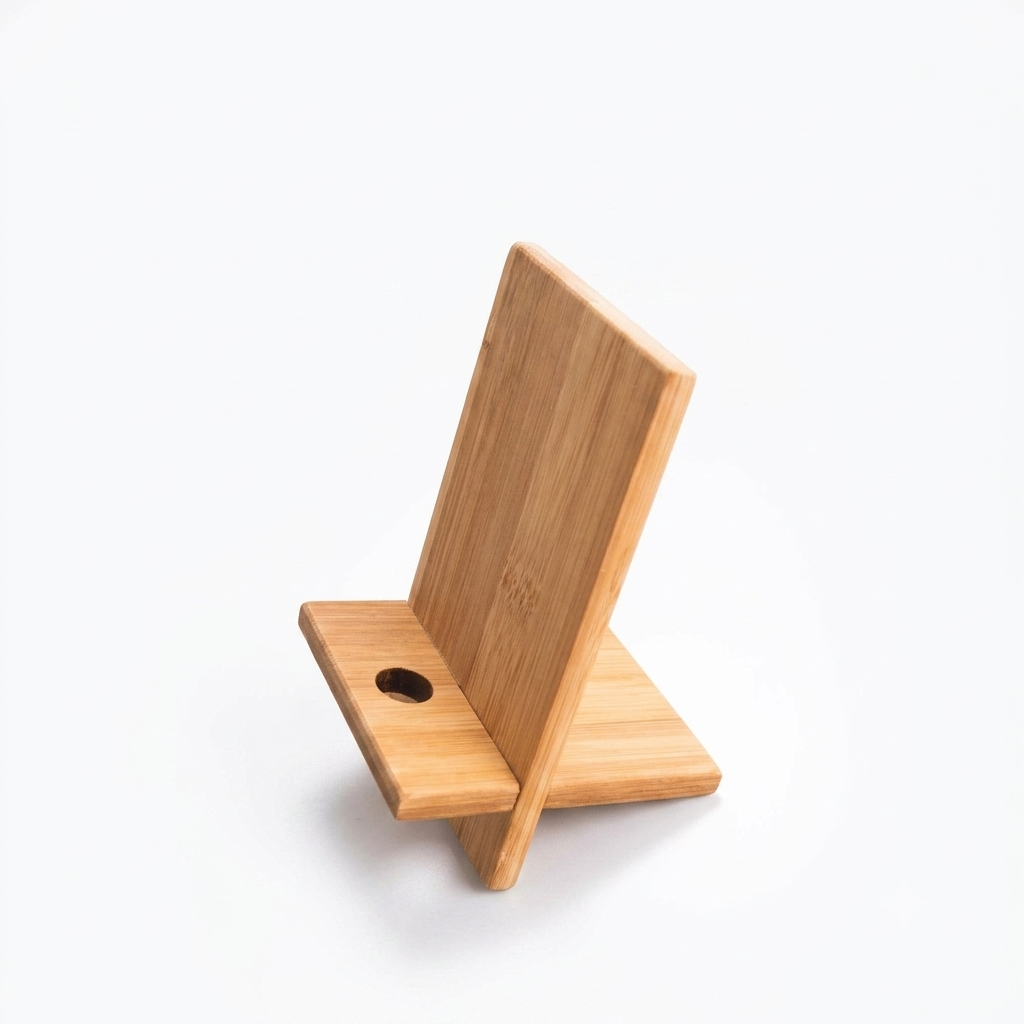 The TimberDock Phone Holder