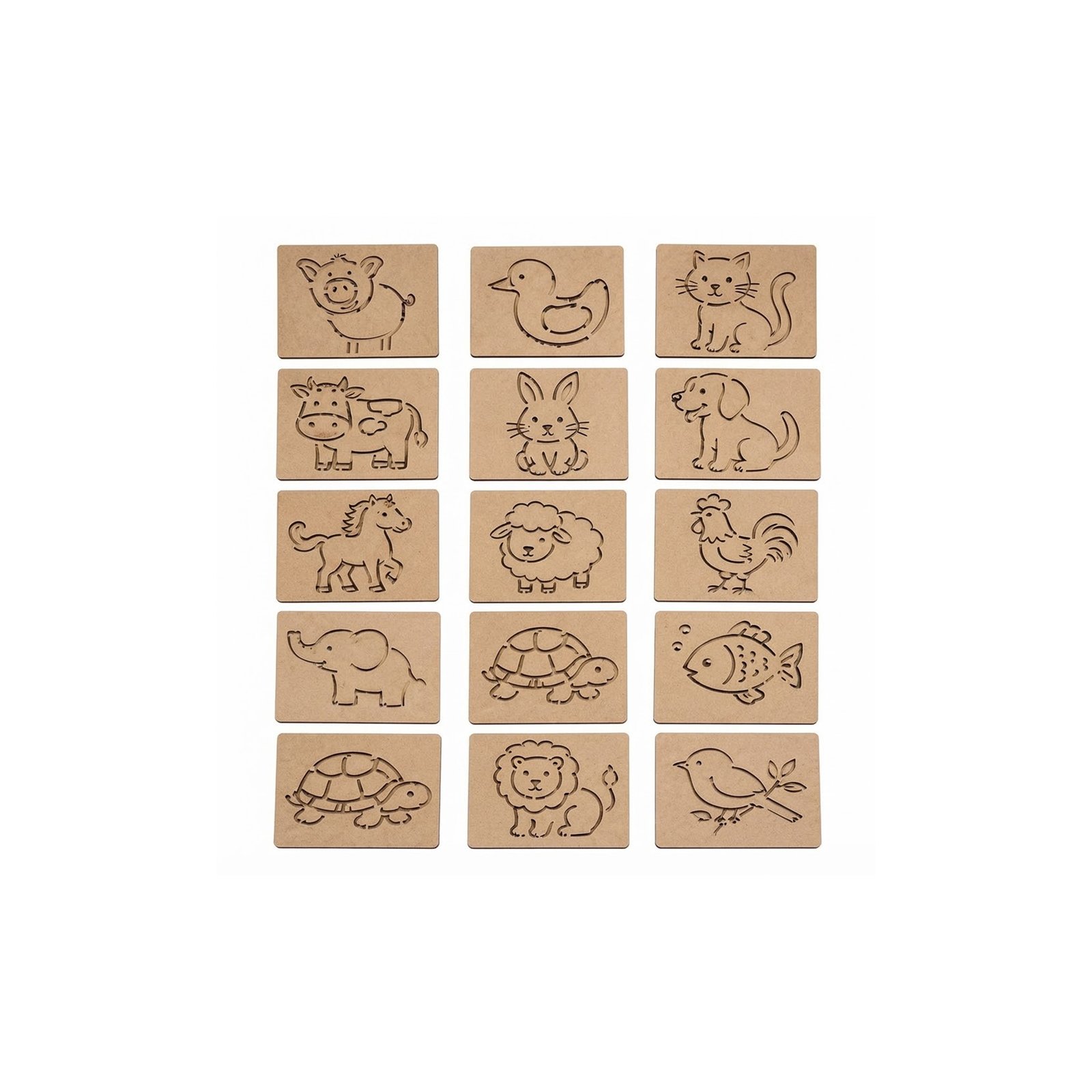 Wooden Tracing Stencils - Buy Online SC Graphics Sri Lanka